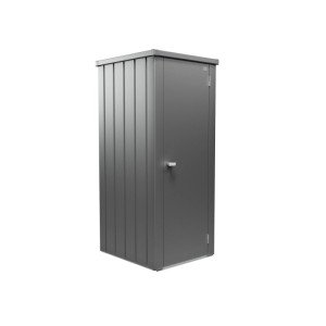Biohort Julia Gr. L teraszszekrény, kvarcszürke-metál. Kerti szekrény erkélyre és teraszra.