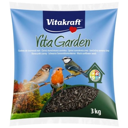 Vitagarden fekete napraforgó mag 3 kg