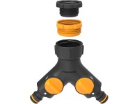 Fiskars 2-utas szelep multi be-/kikapcsolás ikercsapos csatlakozó