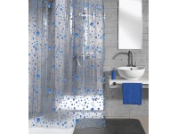 Kleine Wolke Bubble zuhanyfüggöny tengerkék 180 cm x 200 cm