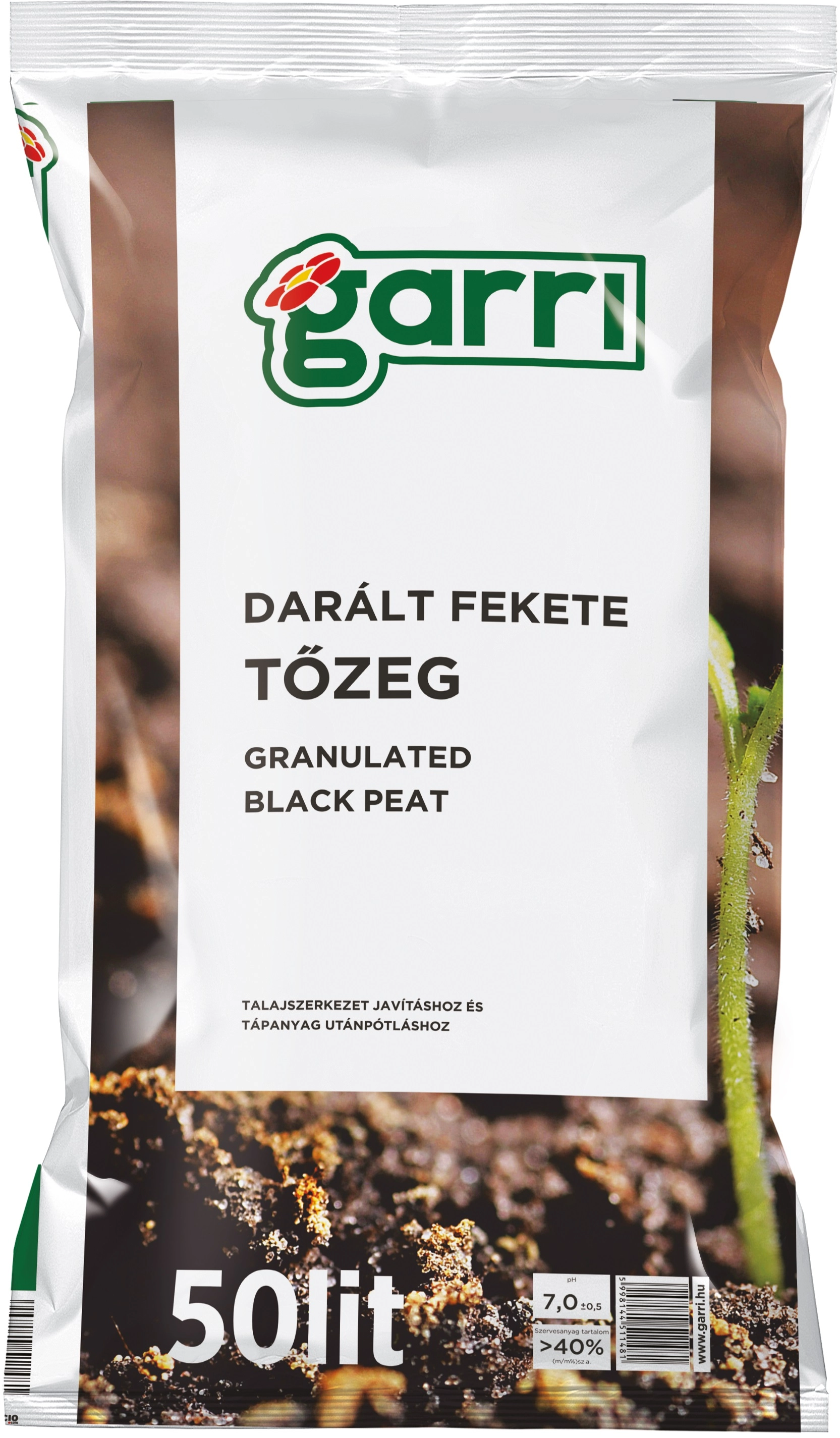 Garri t zeg dar lt fekete 50 l v s rl sa OBI