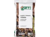 Garri tőzeg darált fekete 50 l Garri tőzeg darált fekete 50 l