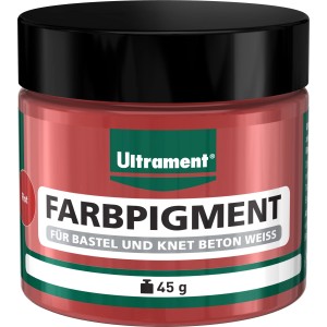 Ultrament Vörös színpigment, 45g-os tégely effektfestékekhez, hobbi- és gyurma beton színezéséhez.