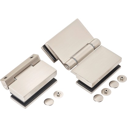 Zsanér kétrészes Varro összehajtható falhoz rozsdamentes acél hatású