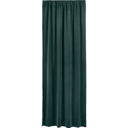 OBI függöny-szett bújtatóval 2 db 135 cm x 250 cm sötétzöld