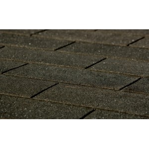 Téglalap alakú antracit tetőzsindely kerti házakhoz, 3 m²-es csomag.