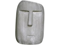 Kerti figura Moai 31 cm x 19 cm x 20 cm szürke Kerti figura Moai 31 cm x 19 cm x 20 cm szürke