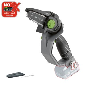 LUX-TOOLS A-EAS-20/154 akkus ágvágó fűrész (akku és töltő nélkül) kerthez és faápoláshoz.