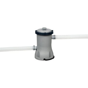 Bestway Flowclear szűrőszivattyú (2006 l/h) csövekkel föld feletti medencékhez.