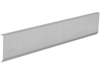 Ereszlemez mérete 70 mm x 1000 mm natúr alumínium Ereszlemez mérete 70 mm x 1000 mm natúr alumínium