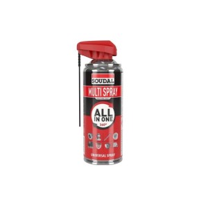 Soudal Multi Spray, univerzális spray különféle alkalmazásokhoz.