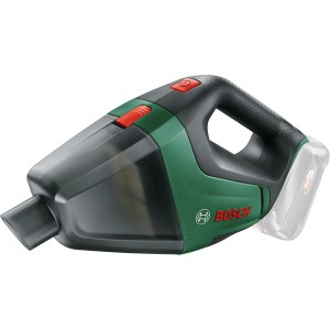 Bosch UniversalVac 18V akkus porszívó zöld/fekete színben, akkumulátor nélkül.