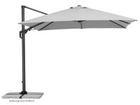 Schneider napernyő 300 cm x 300 cm ezüstszürke hajtókaros mechanizmussal