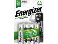 Energizer Universal AA Mignon tölthető elem 1300 mAh 4 db Energizer Universal AA Mignon tölthető elem 1300 mAh 4 db