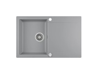 Teka egymedencés mosogatótálca CLIVO 45 B-TQ metál szürke Teka egymedencés mosogatótálca CLIVO 45 B-TQ metál szürke