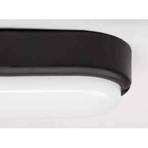 Rábalux Hort kültéri fali lámpa fekete LED 15 W