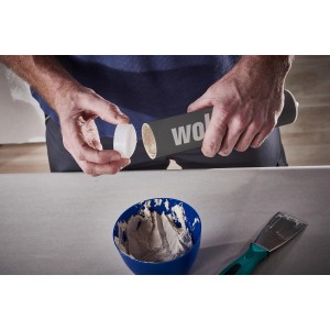 wolfcraft Üres patronok (3 db) fugázóanyag töltéséhez, spatulával és kevert anyaggal.