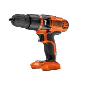 Black+Decker 18V akkus ütvefúró-csavarozó BDCH188N Solo, narancs/fekete. Fúró-csavarozó fúráshoz és csavarozáshoz.