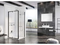 Ravak Pivot PPS fix oldalfal 80 cm fekete