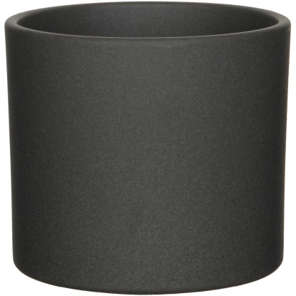 Mica Decorations Era kaspó 17,5 cm átmérő x 14,5 cm sötétszürke matt
