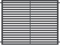 Fém táblás kerítés Arizona 150 cm x 200 cm RAL 7016 antracit Fém táblás kerítés Arizona 150 cm x 200 cm RAL 7016 antracit