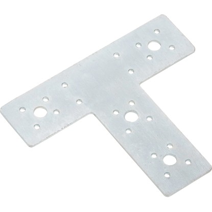 Lapos T-összekötő horganyzott 160 mm x 98 mm x 45 mm