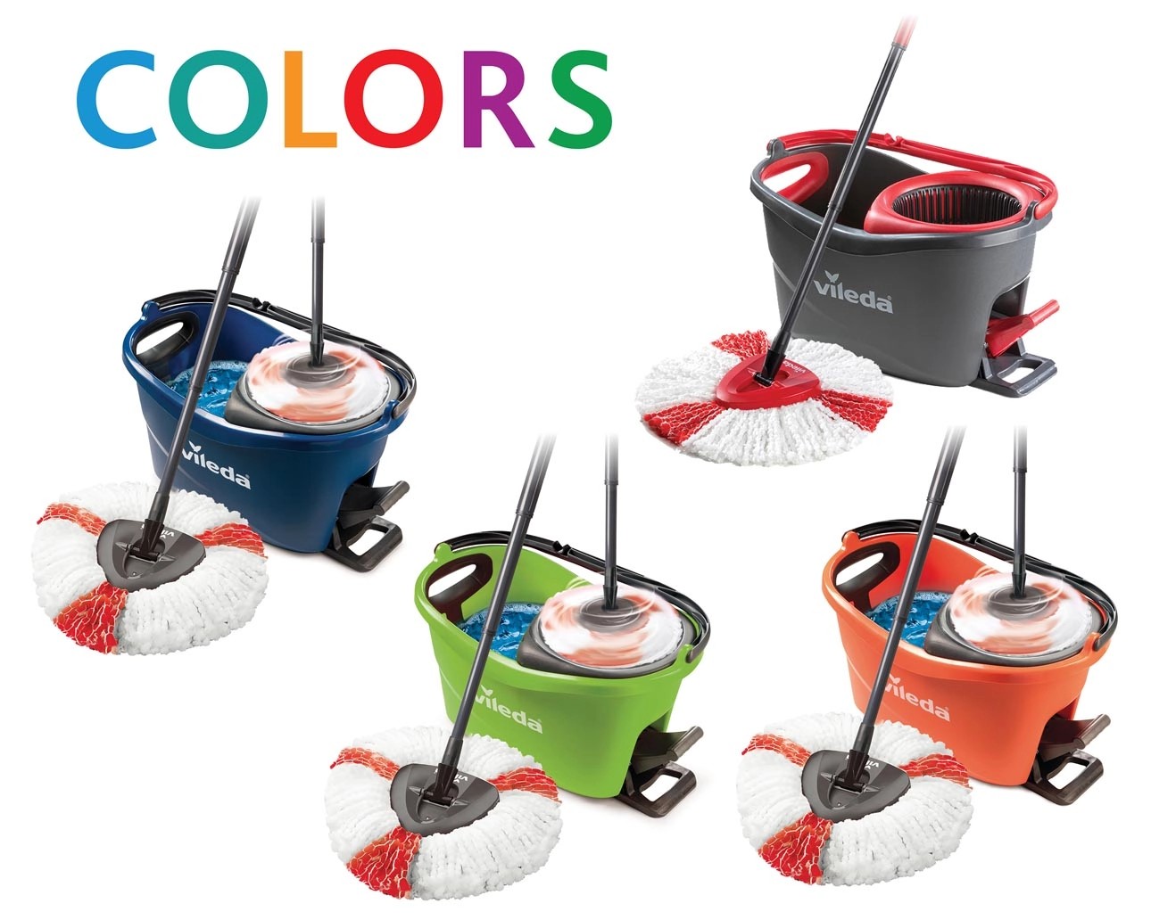Vileda Color Turbo sötétkék pedálos felmosó vásárlása - OBI