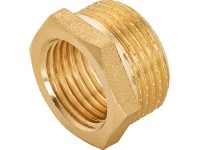 OBI menetes szűkítő idom 18,6 mm (Rp 1/2) x 26,4 mm (R 3/4) sárgaréz OBI menetes szűkítő idom 18,6 mm (Rp 1/2) x 26,4 mm (R 3/4) sárgaréz