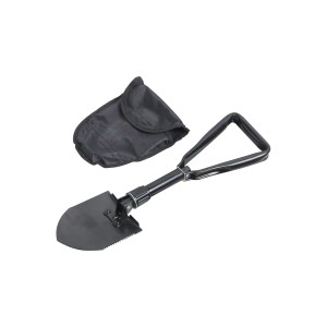 LUX Classic összecsukható ásó karbonacélból (46 cm) táskával. Ideális kempingezéshez és kerthez.