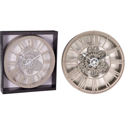 Fali óra mozgó részes 38 cm