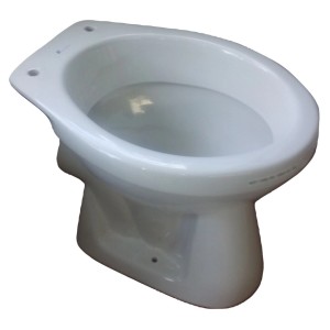 Fehér álló WC a WC-szettek kategóriából.