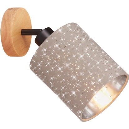 Brilo Stofa 1-es spot tópszínű-fa