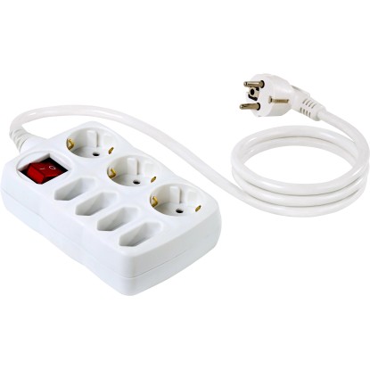 Brennenstuhl DUO csatlakozóaljzat H05VV-F 3G15 fehér 14 m