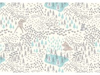 Komar vlies fotótapéta Bambi Woodland 400 cm x 280 cm