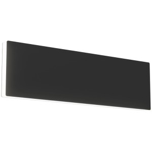 Modern, fekete Eglo LED RGBIC fali lámpa dinamikus színeffektekkel a hangulatos világításhoz.