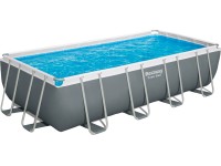 Bestway Power Steel acélvázas medencekészlet 122 cm x 274 cm x 549 cm négyszögl.
