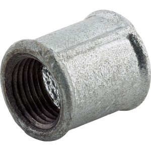 Horganyzott temperöntvény fitting 18,6 mm (Rp 1/2) belső menettel.
