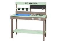 Swing King Mud Kitchen játékkonyha 88 cm x 77 cm x 34 cm szürke-zöld FSC Swing King Mud Kitchen játékkonyha 88 cm x 77 cm x 34 cm szürke-zöld FSC