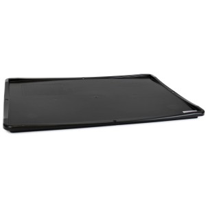 Fekete Eurobox-System fedél (60x40 cm) tárolódobozokhoz.