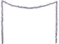 Girland LED fénnyel 2,7 m ezüst elemes