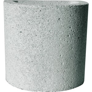 Beton kéményhosszabbító Buschbeck Rondo grillkandallóhoz, fehér.