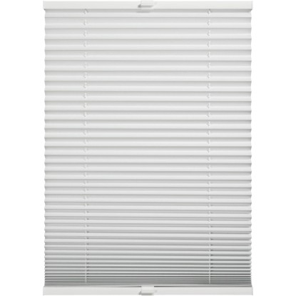 Fehér Schöner Wohnen Thermo-Pliszé Ella, 100x130 cm, ablakra, fényzáró és energiatakarékos.