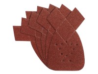 Stanley Perforált csiszolópapír 80 g Delta 135 mm x 95 mm 5 db