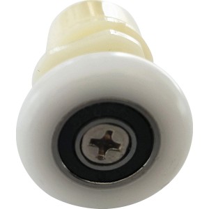 Egyes görgő zuhanykabinokhoz, 4 darabos készlet, 4 mm vastag üveghez.