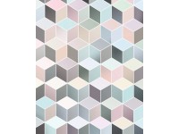 Komar vlies fotótapéta Cubes Pastel 200 cm x 250 cm