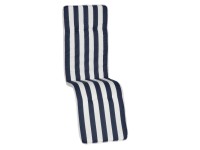 Beo Elista nyugágypárna fehér/kék/csíkos