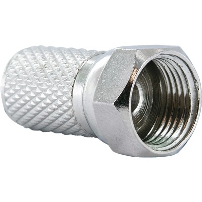 Schwaiger F-dugós csatlakozó 7 mm 10 darabos készlet