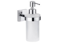 tesa EKKRO szappanadagoló magasfényű krómozott fém ragasztós rögzítésű