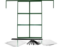 Kiegészítő ajtó a Sirius melegházhoz smaragdzöld Kiegészítő ajtó a Sirius melegházhoz smaragdzöld