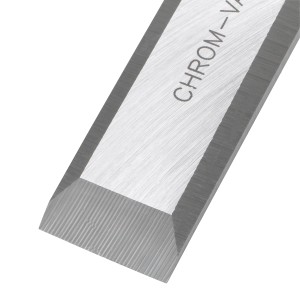 Közelkép: LUX 20 mm-es véső, króm-vanádium acél, precíz famunkákhoz.